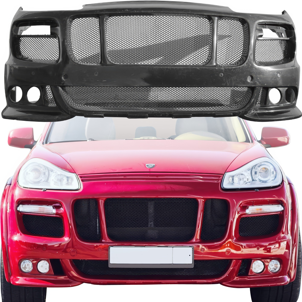 All kind of Exterior/Front Bumpers or Lips for Porsche Cayenne 2008 - 