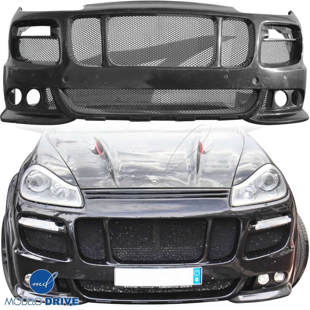 All kind of Exterior/Front Bumpers or Lips for Porsche Cayenne 2008 - 