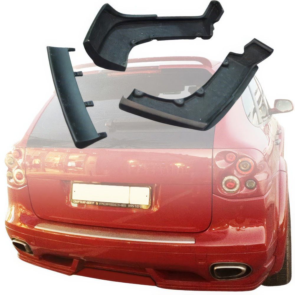 All kind of Exterior/Rear Bumpers or Lips for Porsche Cayenne 2008 - 