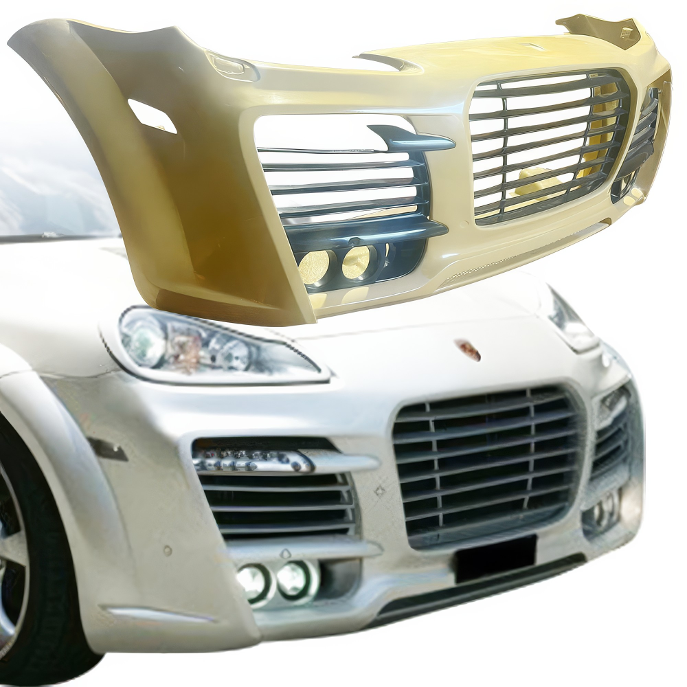 All kind of Exterior/Front Bumpers or Lips for Porsche Cayenne 2008 - 