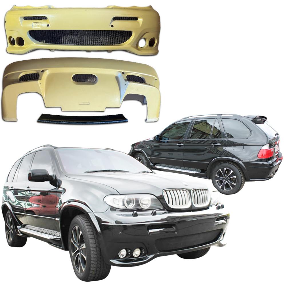 All kind of Exterior/Complete Body Kits for BMW X5 2000 - 