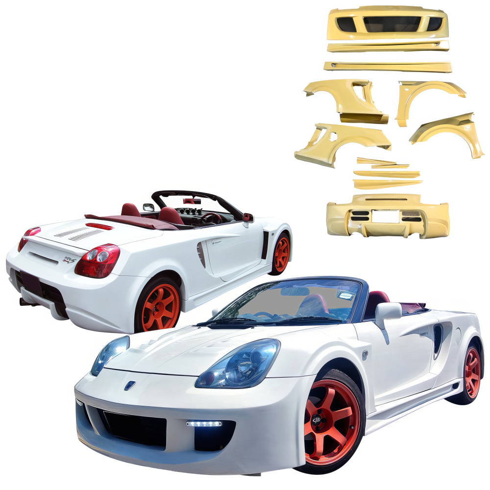 All kind of Exterior/Complete Body Kits for Toyota MR2 2000 - 