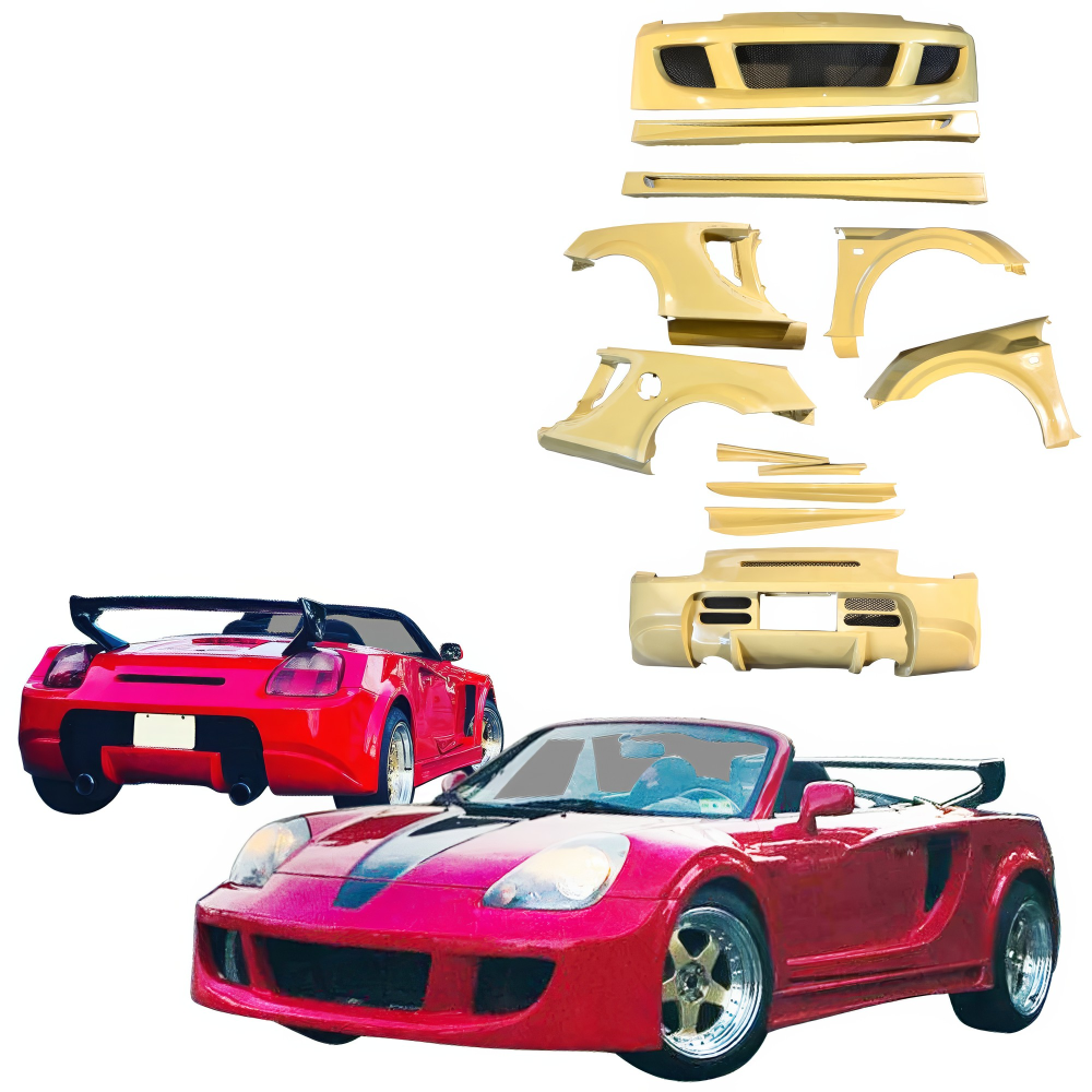 All kind of Exterior/Complete Body Kits for Toyota MR2 2000 - 