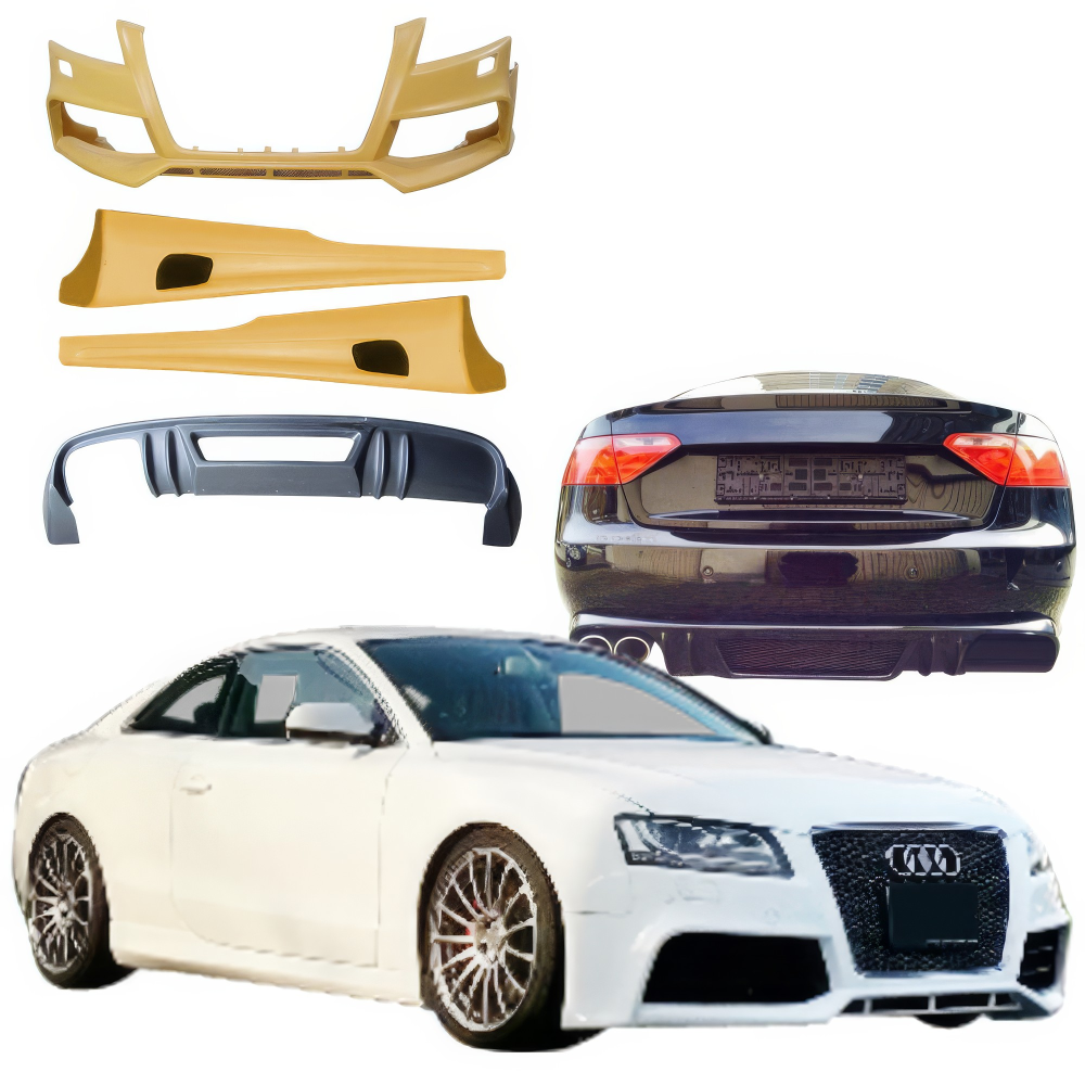 All kind of Exterior/Complete Body Kits for Audi A5 2008 - 