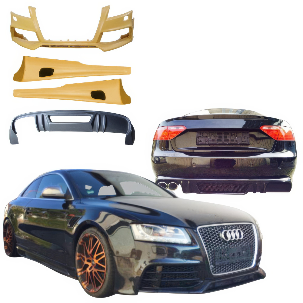 All kind of Exterior/Complete Body Kits for Audi A5 2008 - 