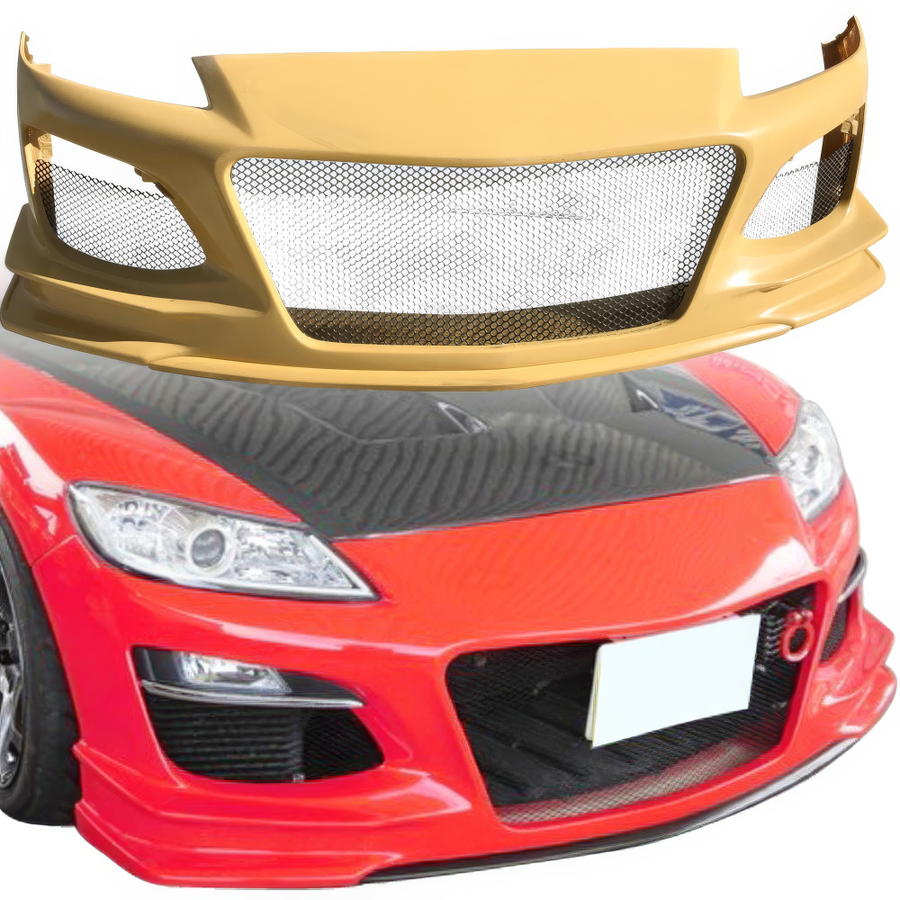 All kind of Exterior/Front Bumpers or Lips for Mazda RX-8 2009 - 