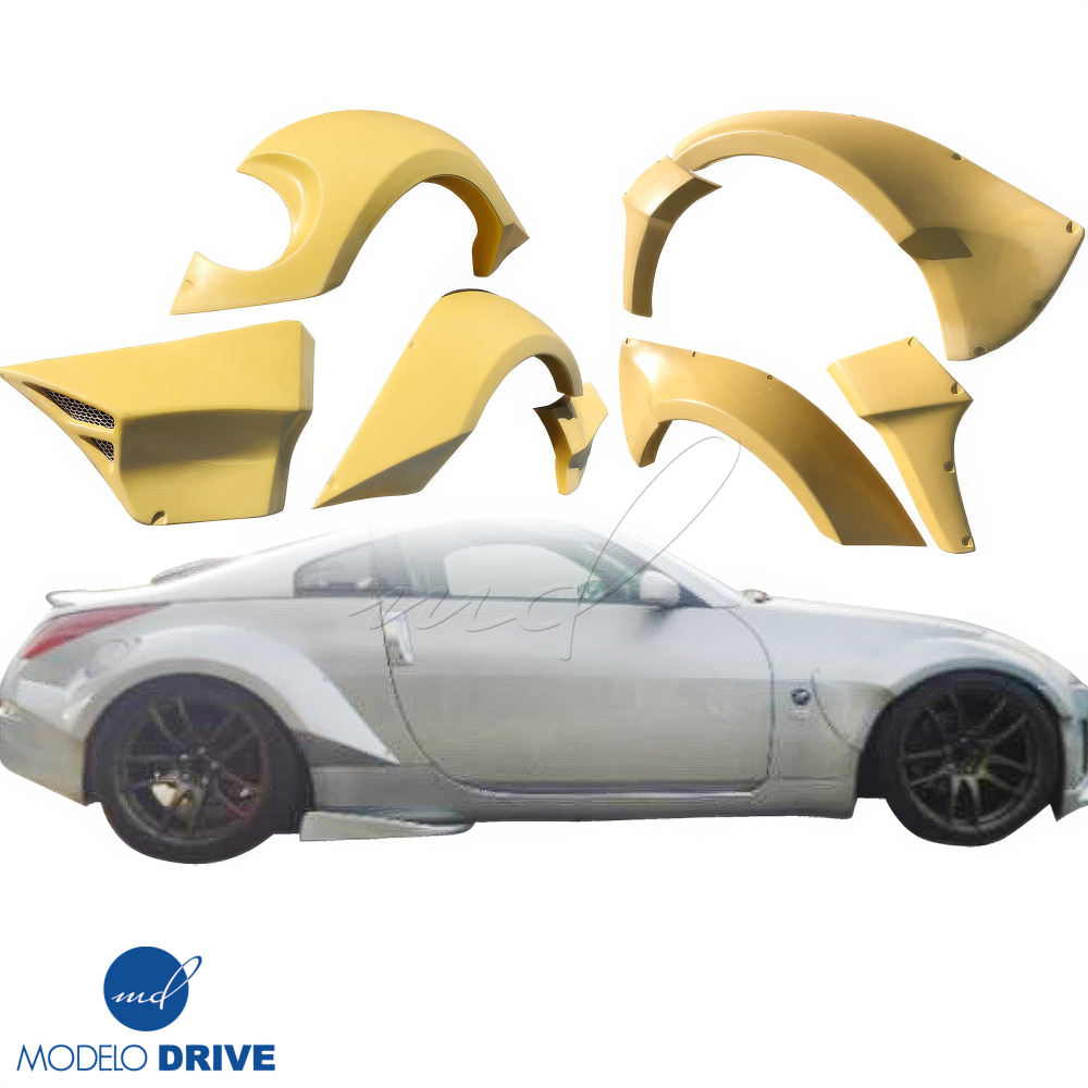 All kind of Exterior/Fenders for Nissan 350Z 2003 -