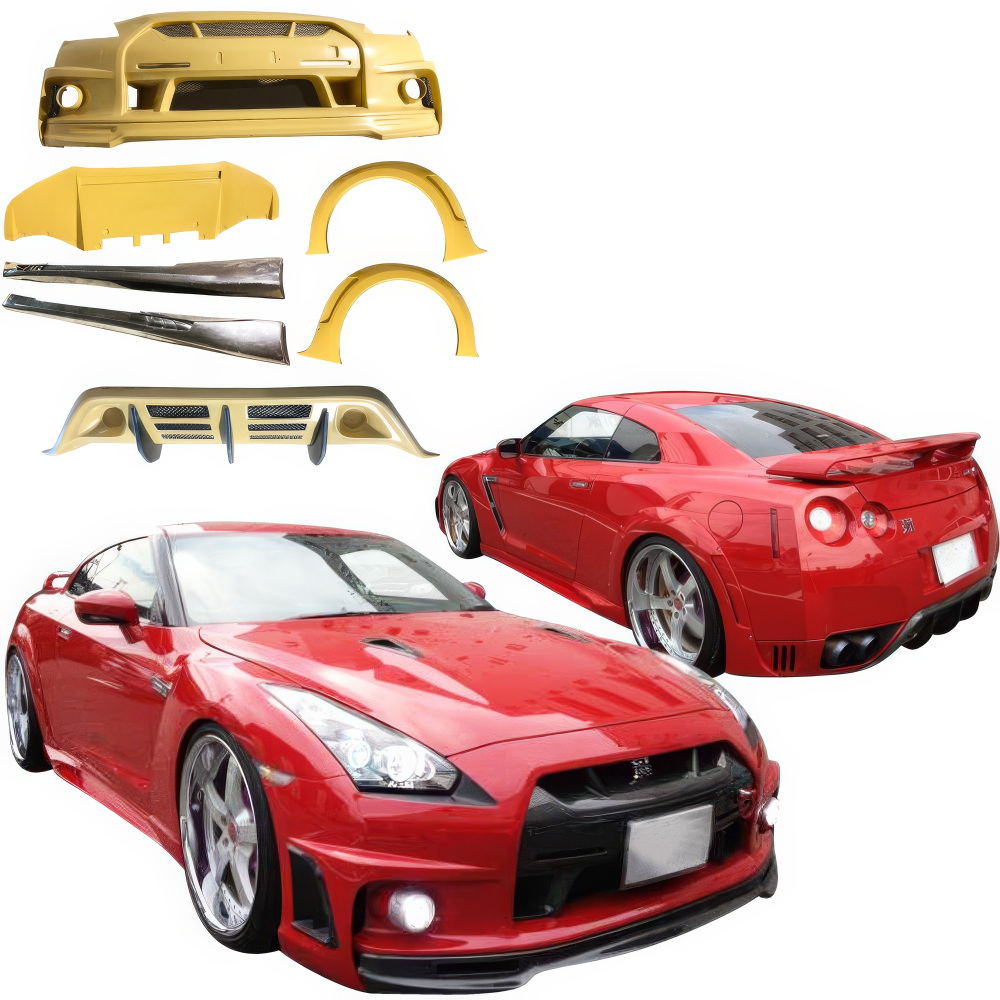 All kind of Exterior/Complete Body Kits for Nissan GT-R 2009 - 