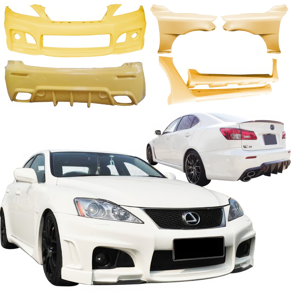 All kind of Exterior/Complete Body Kits for Lexus IS F 2012 - 