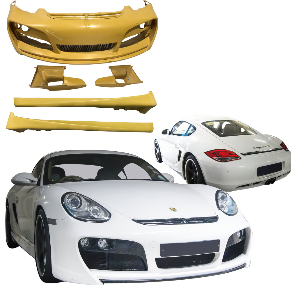 All kind of Exterior/Complete Body Kits for Porsche Cayman 2006 - 