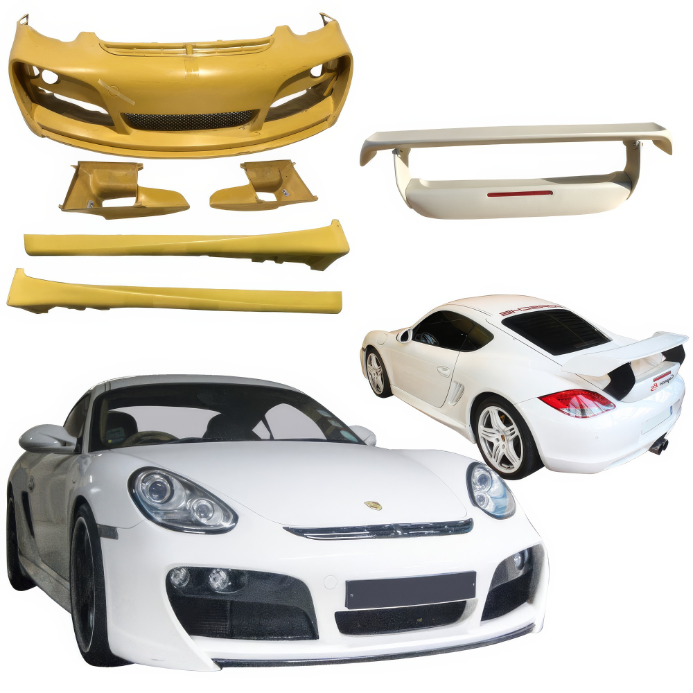 All kind of Exterior/Complete Body Kits for Porsche Cayman 2006 - 