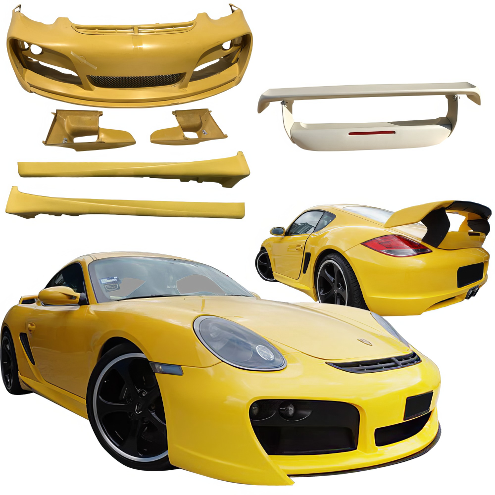 All kind of Exterior/Complete Body Kits for Porsche Cayman 2006 - 