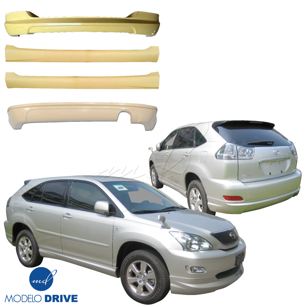 All kind of Exterior/Complete Body Kits for Lexus RX330 2004 - 