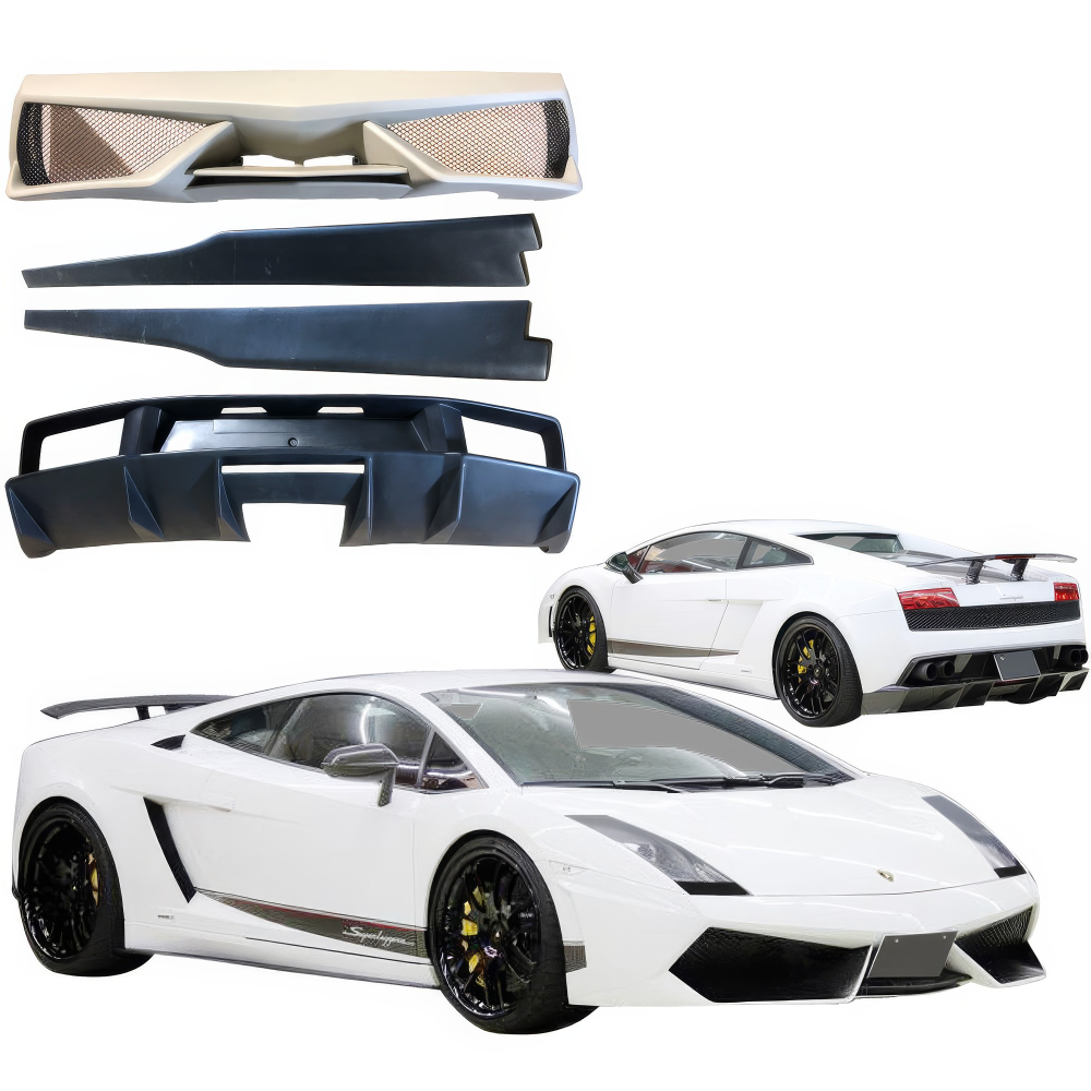 All kind of Exterior/Complete Body Kits for Lamborghini Gallardo 2004 - 