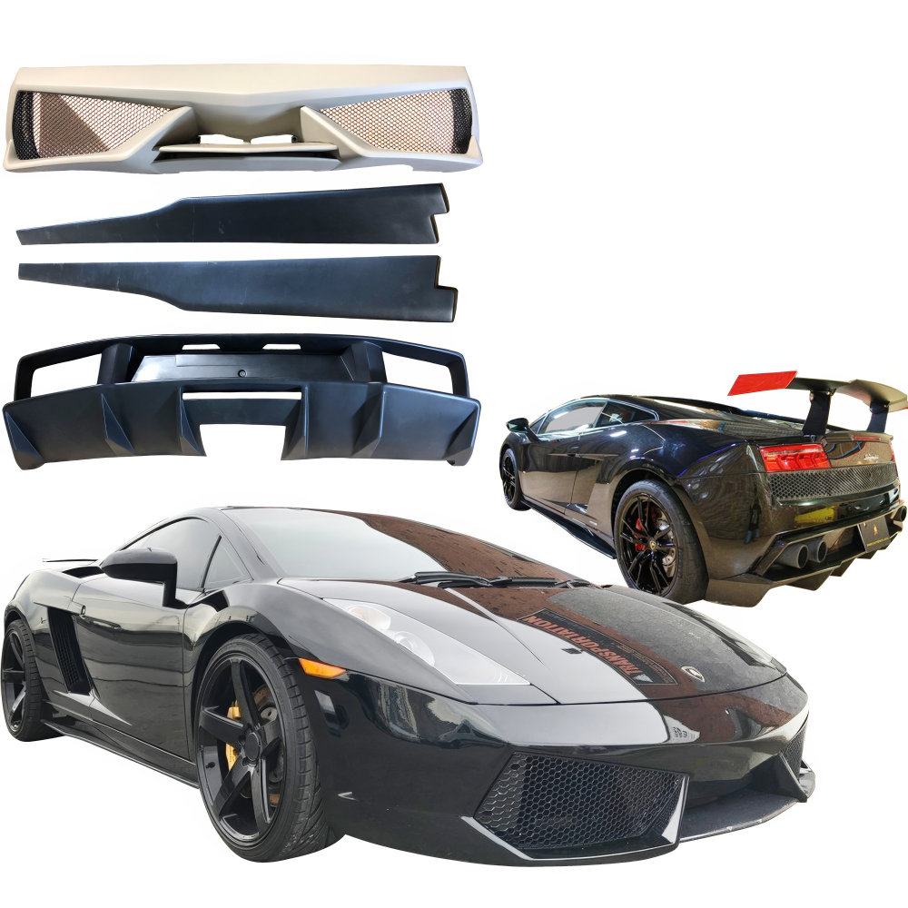 All kind of Exterior/Complete Body Kits for Lamborghini Gallardo 2004 - 