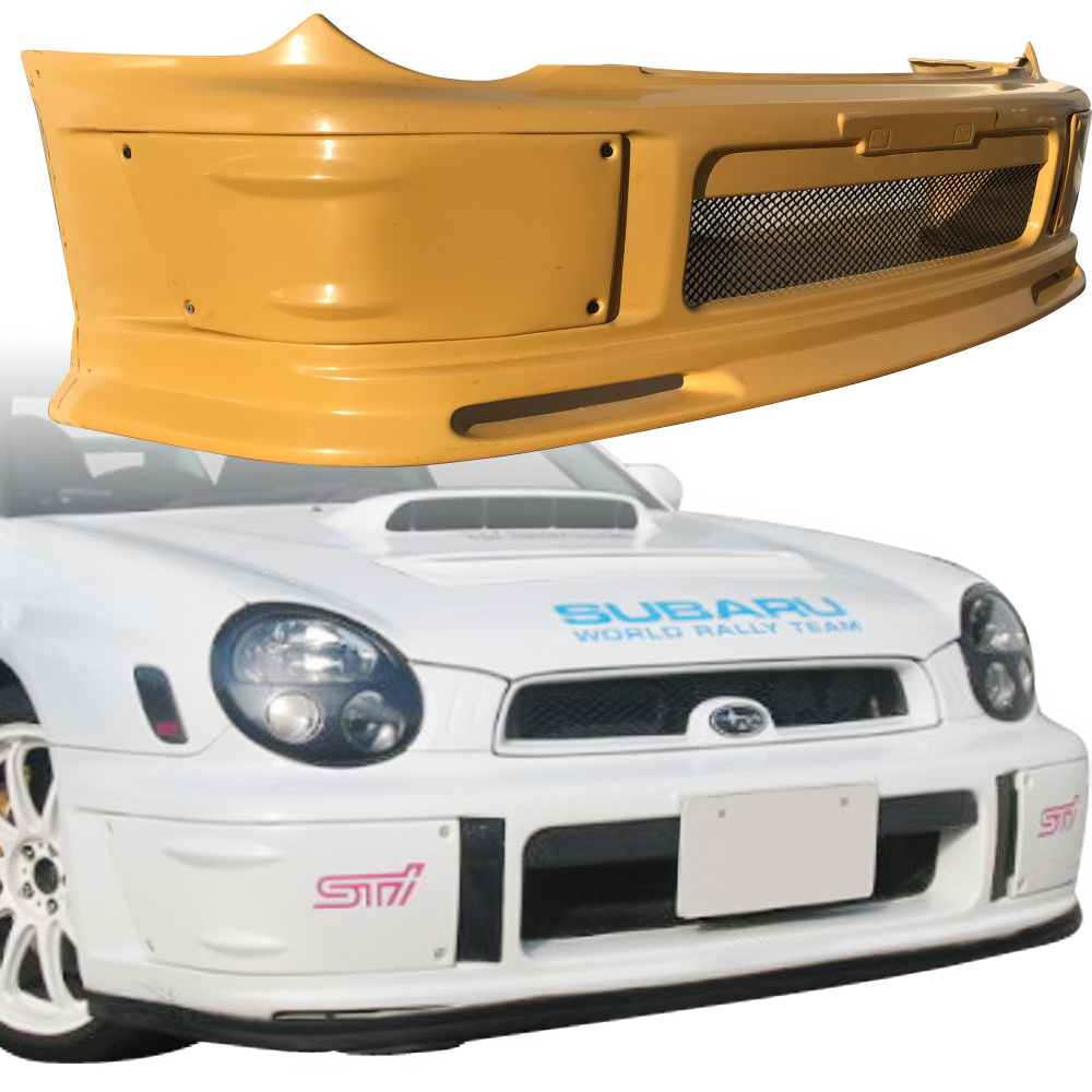 All kind of Exterior/Front Bumpers or Lips for Subaru WRX 2002 - 