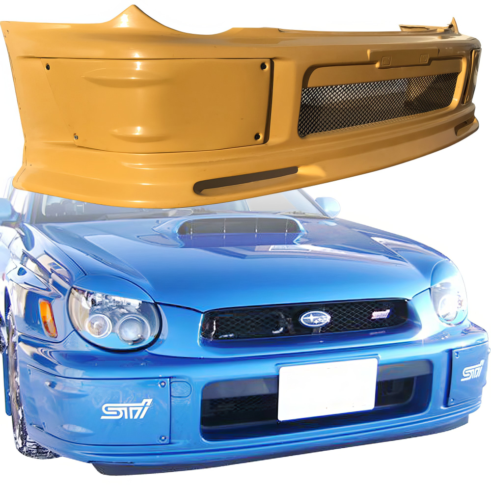 All kind of Exterior/Front Bumpers or Lips for Subaru WRX 2002 - 