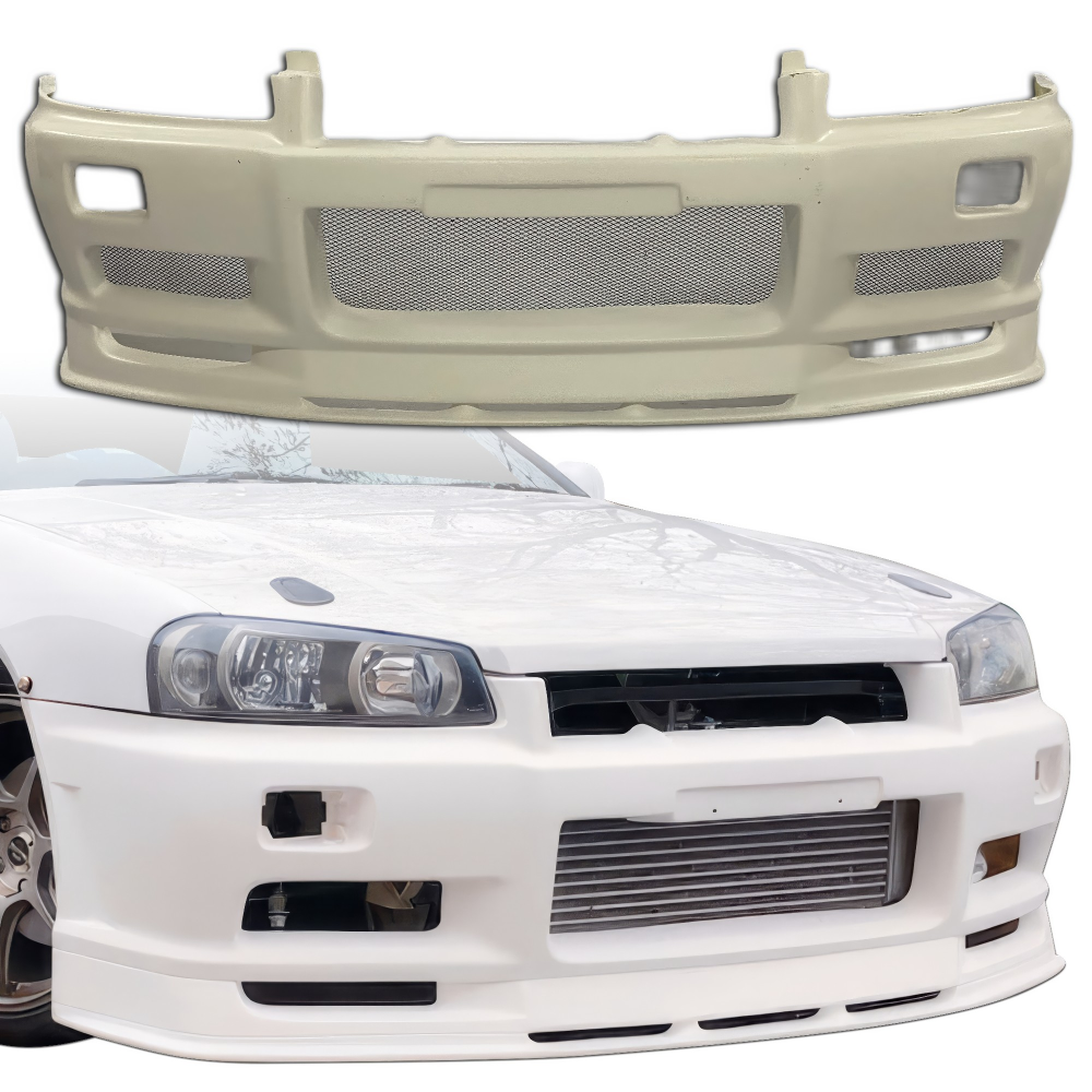 All kind of Exterior/Front Bumpers or Lips for Nissan Skyline R34 1999 - 