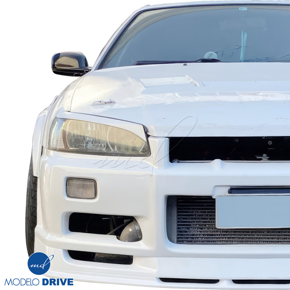 All kind of Exterior/Front Bumpers or Lips for Nissan Skyline R34 1999 - 