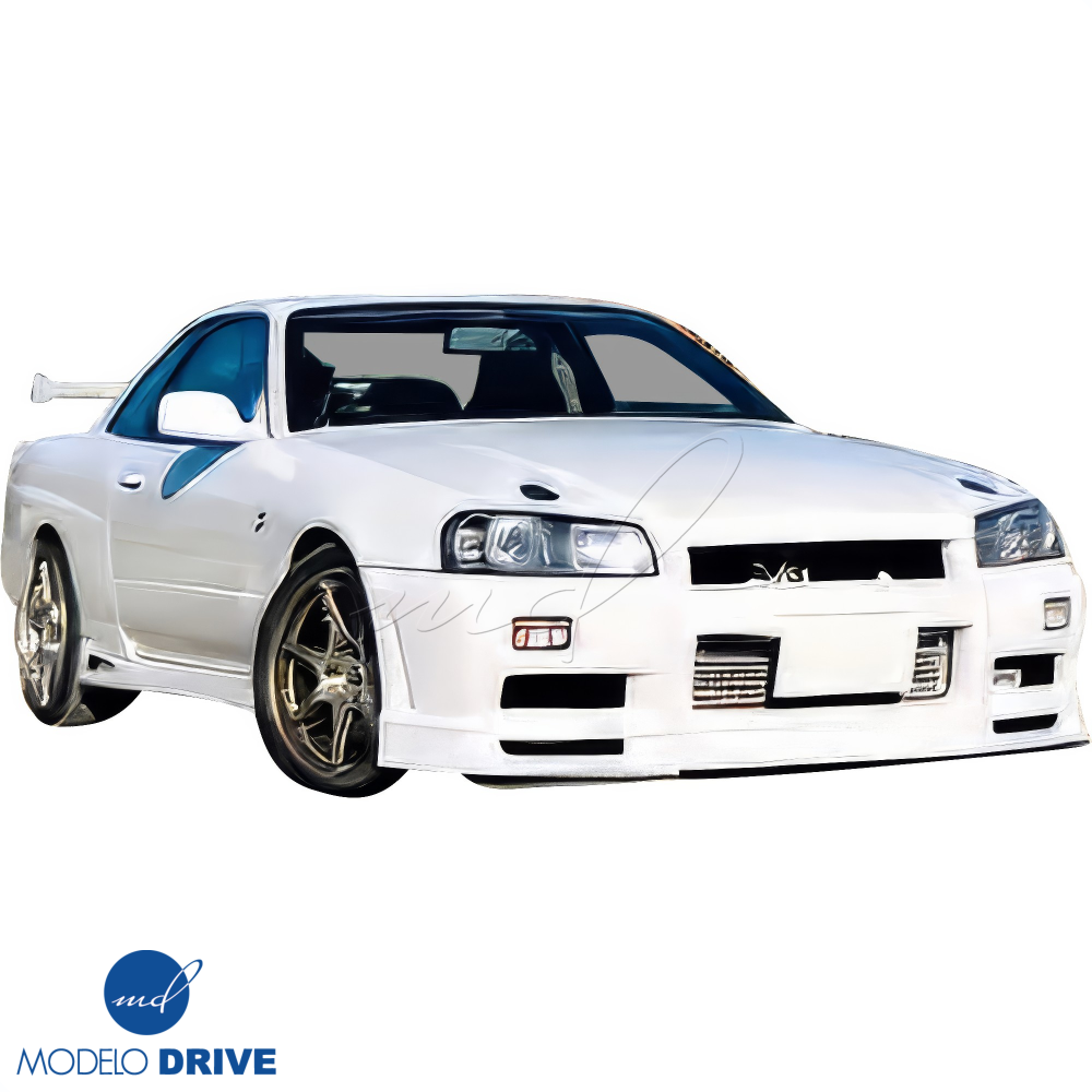 All kind of Exterior/Front Bumpers or Lips for Nissan Skyline R34 1999 - 