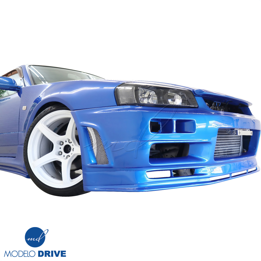 All kind of Exterior/Front Bumpers or Lips for Nissan Skyline R34 1999 - 