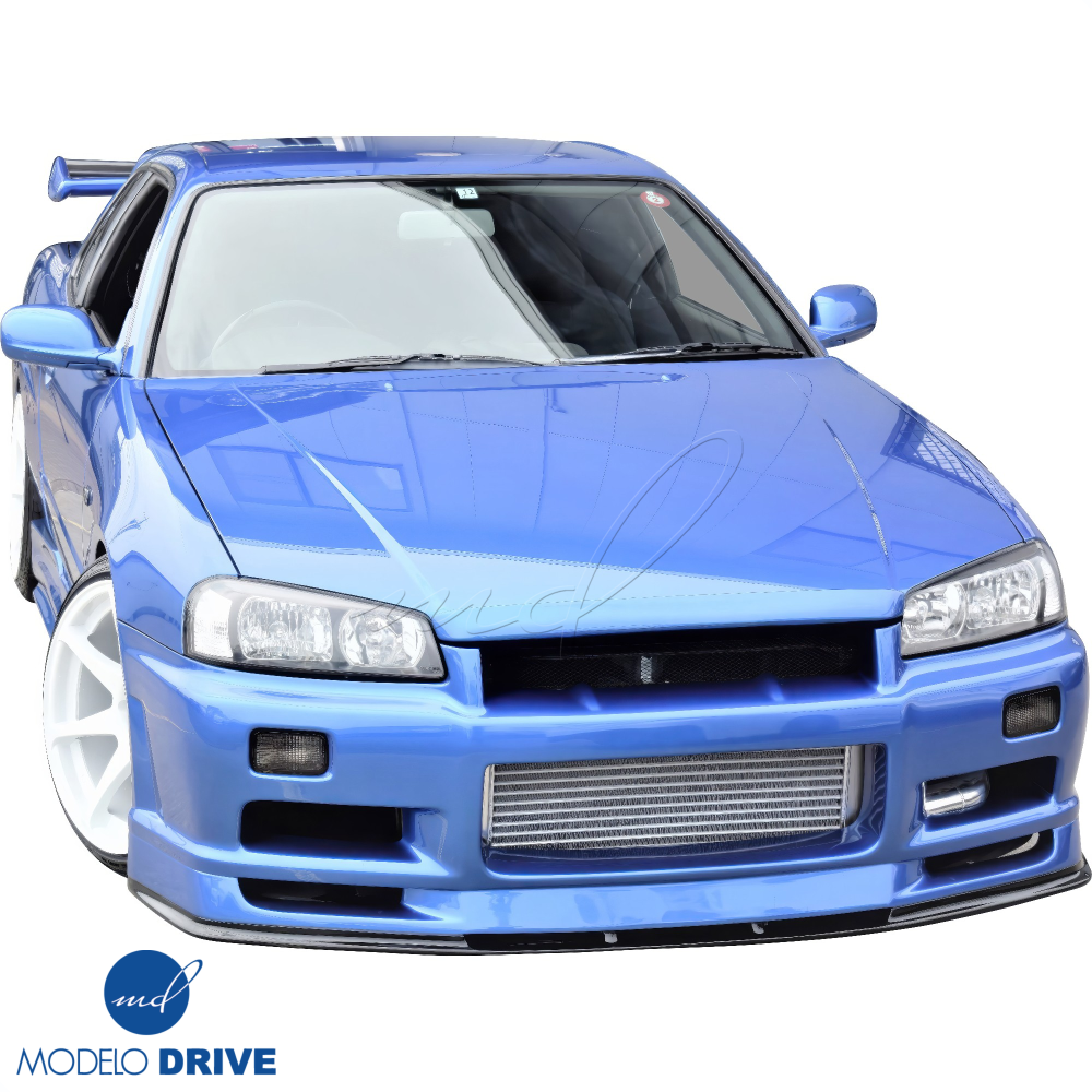 All kind of Exterior/Front Bumpers or Lips for Nissan Skyline R34 1999 - 