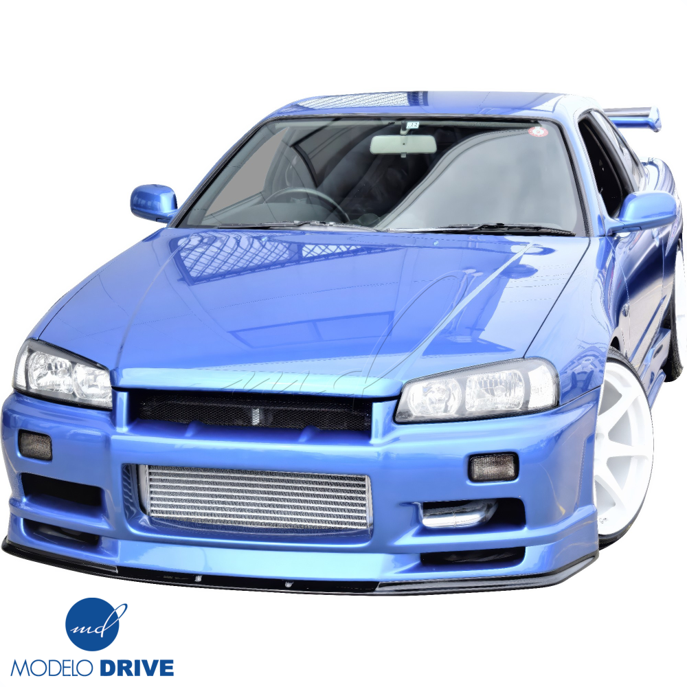 All kind of Exterior/Front Bumpers or Lips for Nissan Skyline R34 1999 - 