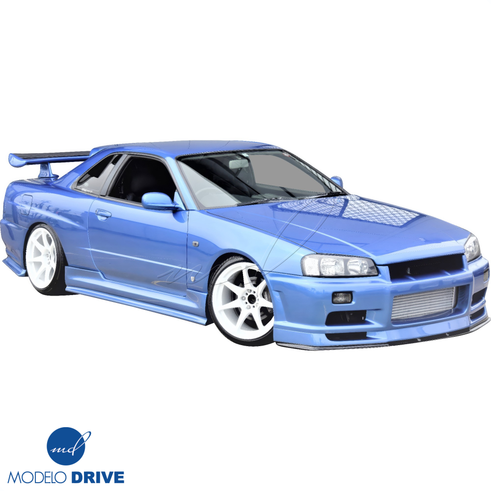 All kind of Exterior/Front Bumpers or Lips for Nissan Skyline R34 1999 - 