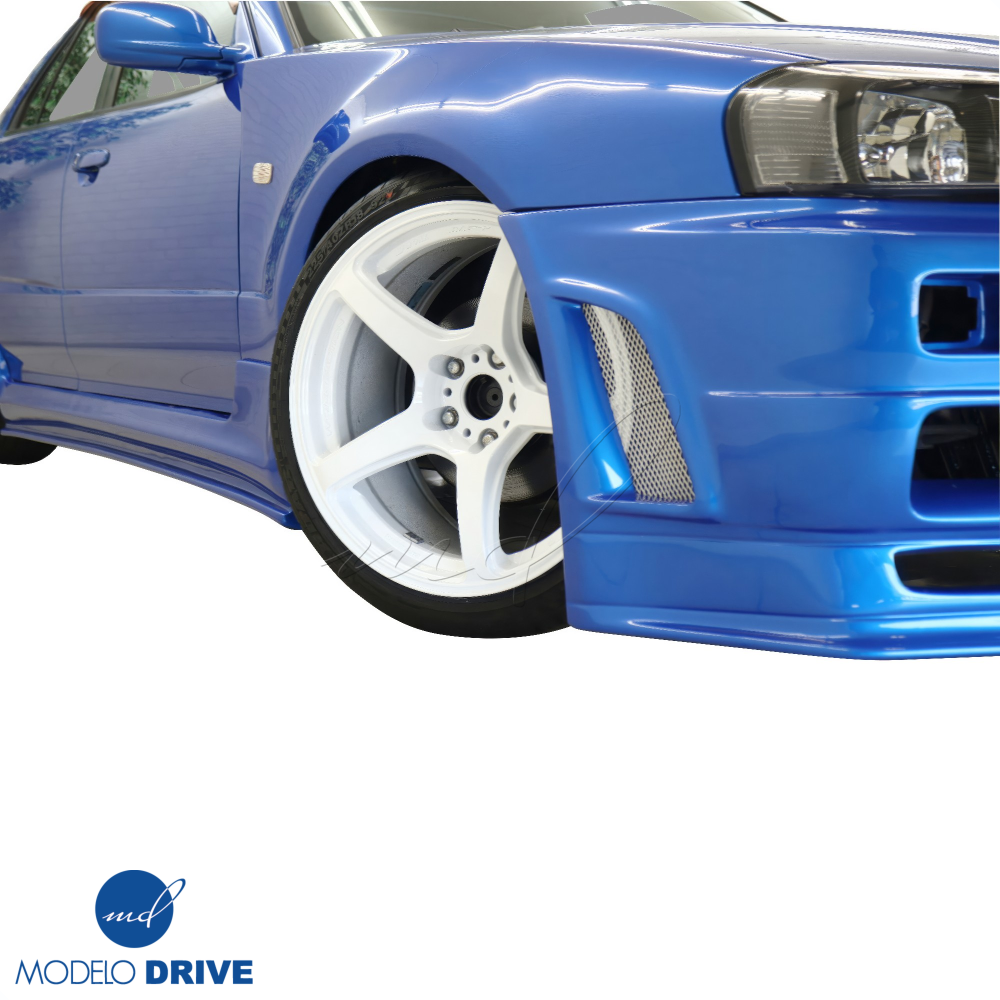 All kind of Exterior/Front Bumpers or Lips for Nissan Skyline R34 1999 - 