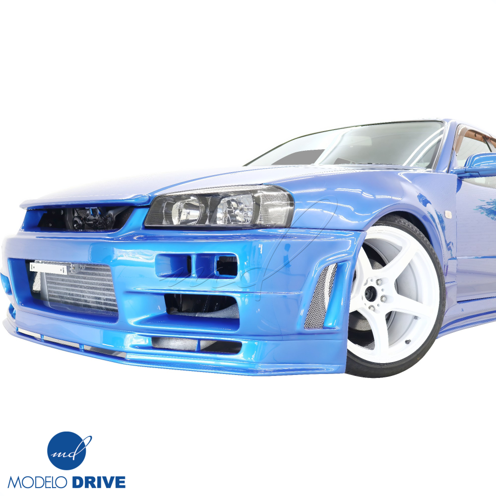 All kind of Exterior/Front Bumpers or Lips for Nissan Skyline R34 1999 - 