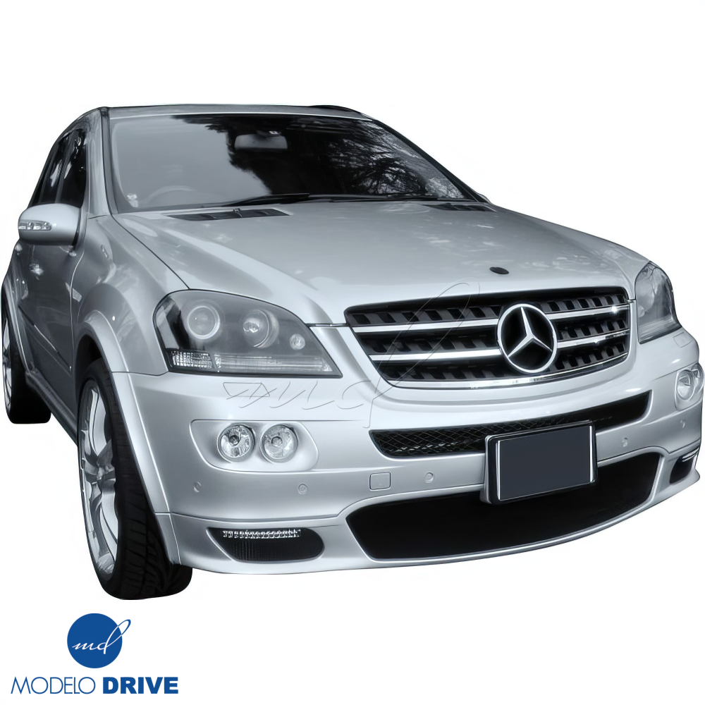 All kind of Exterior/Front Bumpers or Lips for Mercedes-Benz M-Class 2006 - 