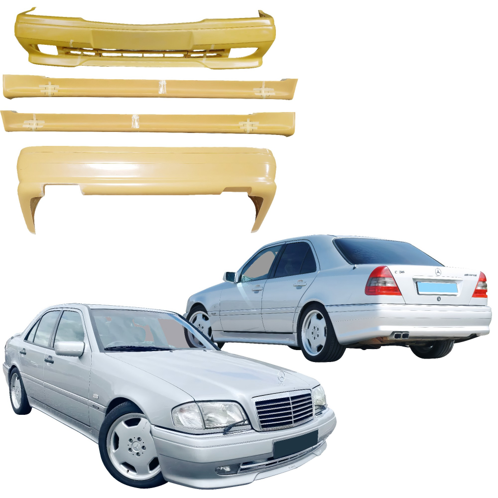 All kind of Exterior/Complete Body Kits for Mercedes-Benz C-Class 1994 - 