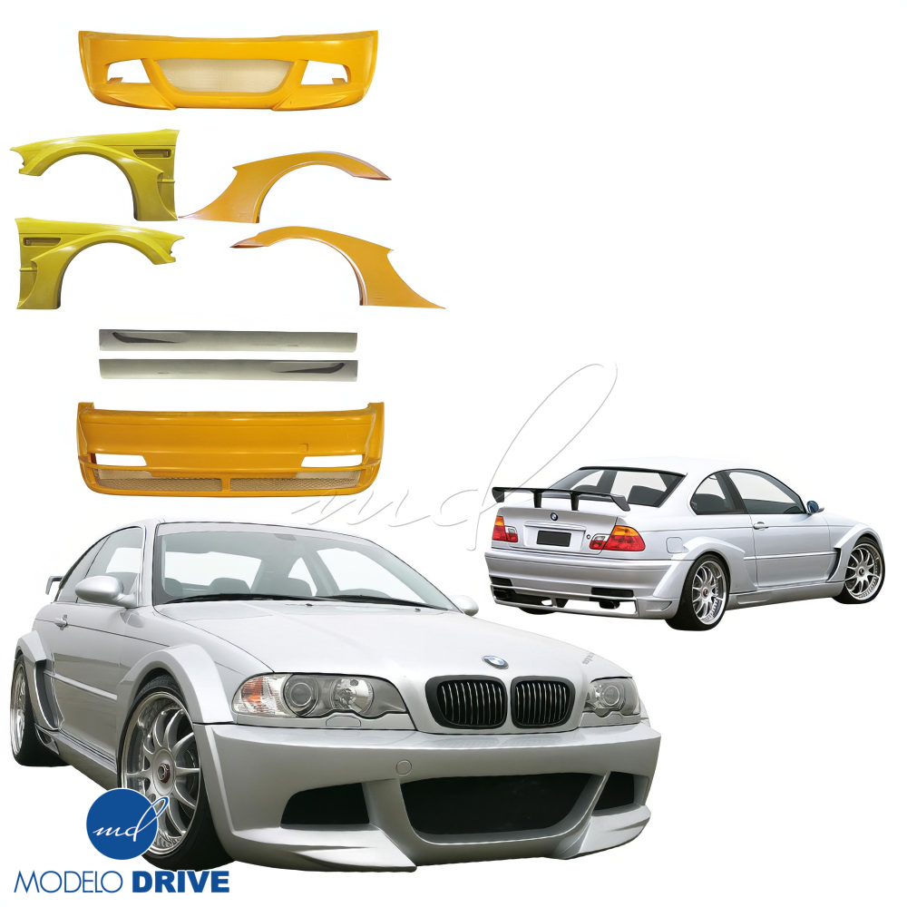All kind of Exterior/Complete Body Kits for BMW 3-Series 1999 -