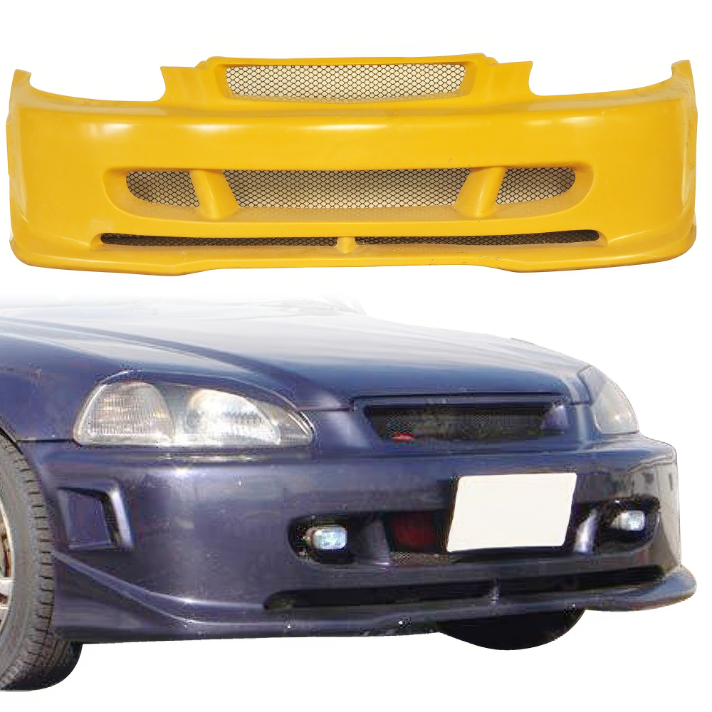 All kind of Exterior/Front Bumpers or Lips for Honda Civic 1996 - 