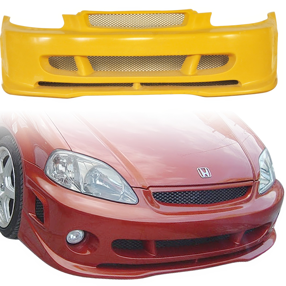 All kind of Exterior/Front Bumpers or Lips for Honda Civic 1996 - 