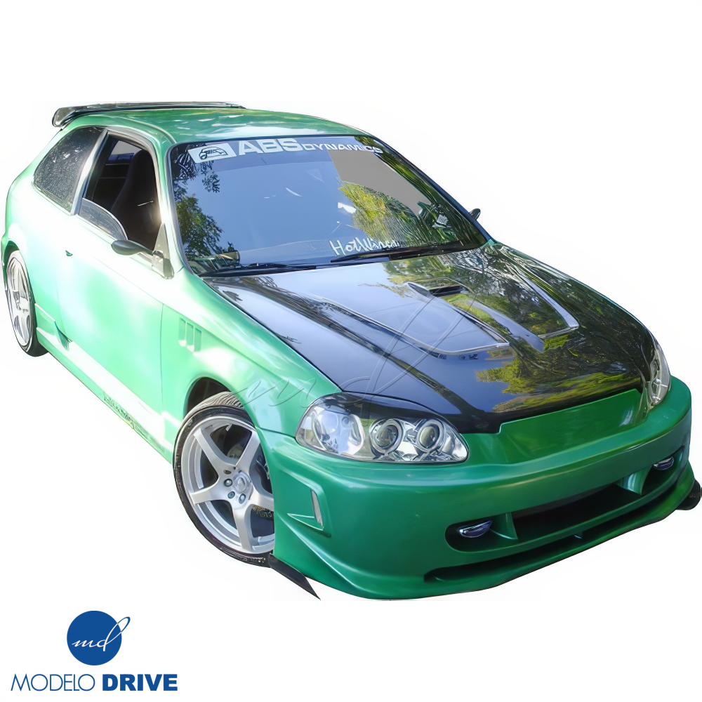 All kind of Exterior/Front Bumpers or Lips for Honda Civic 1996 - 