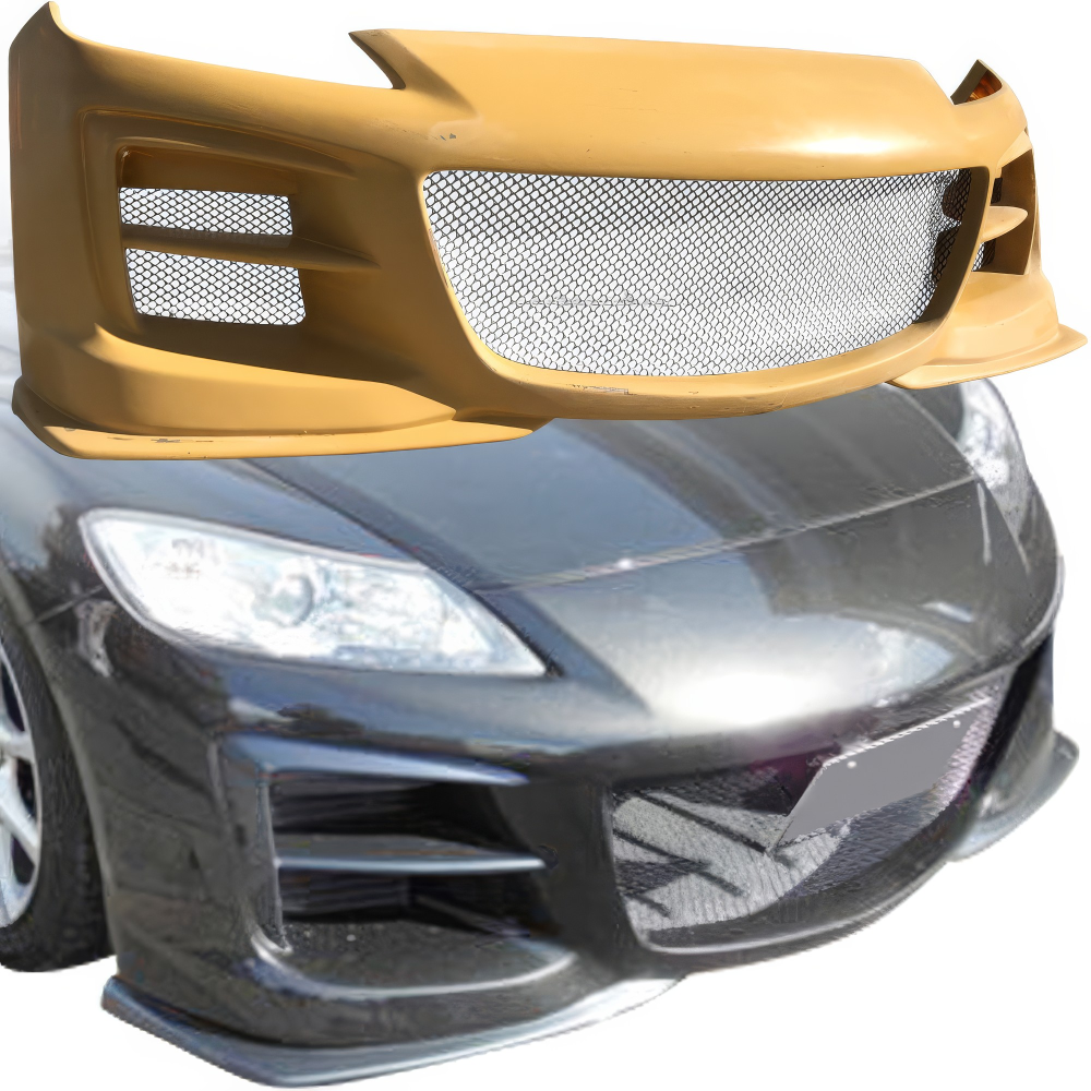 All kind of Exterior/Front Bumpers or Lips for Mazda RX-8 2009 - 