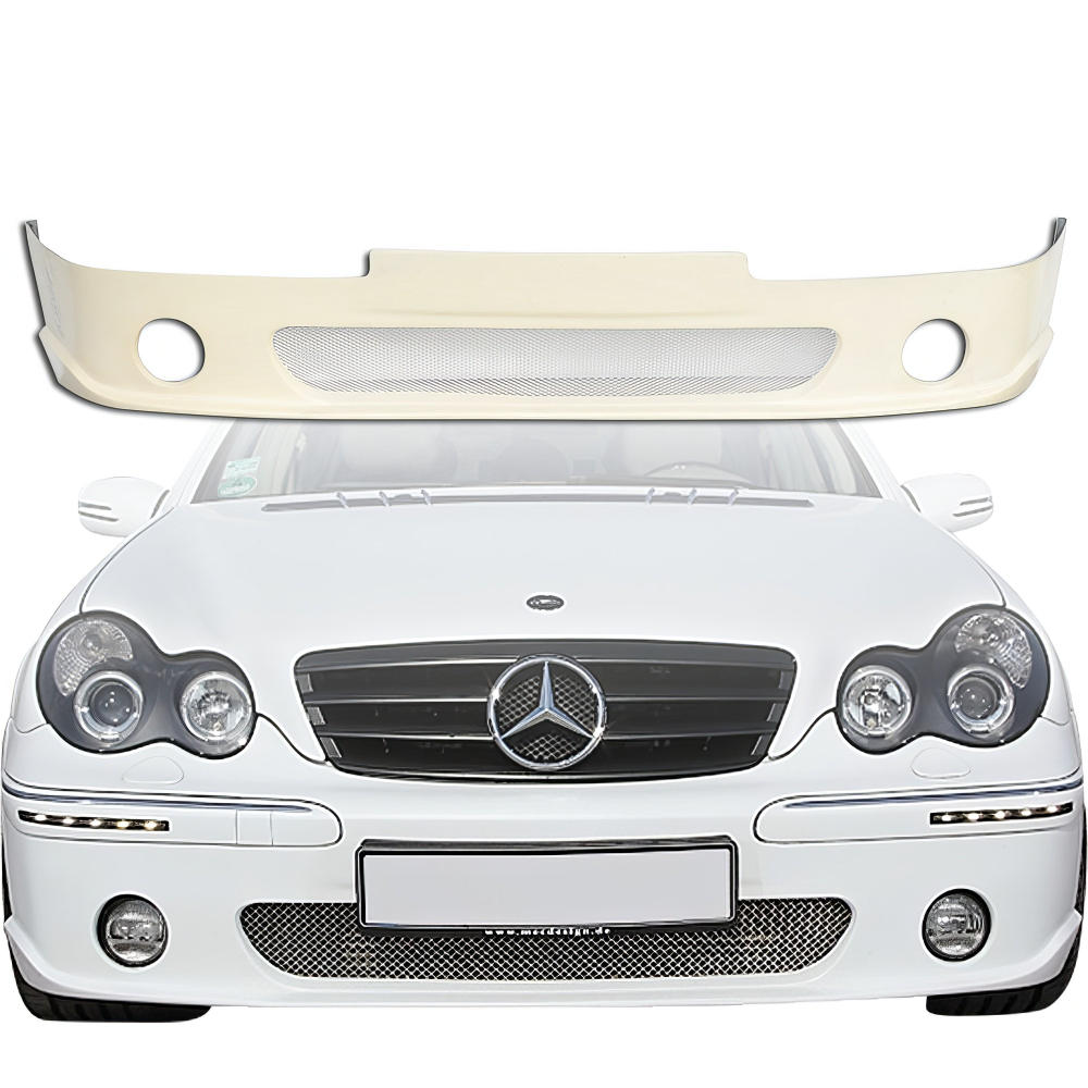 All kind of Exterior/Front Bumpers or Lips for Mercedes-Benz C230 2001 - 