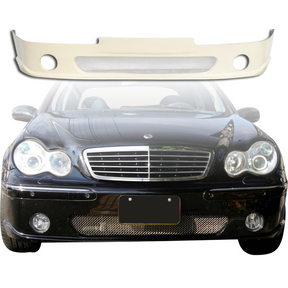 All kind of Exterior/Front Bumpers or Lips for Mercedes-Benz C230 2001 - 