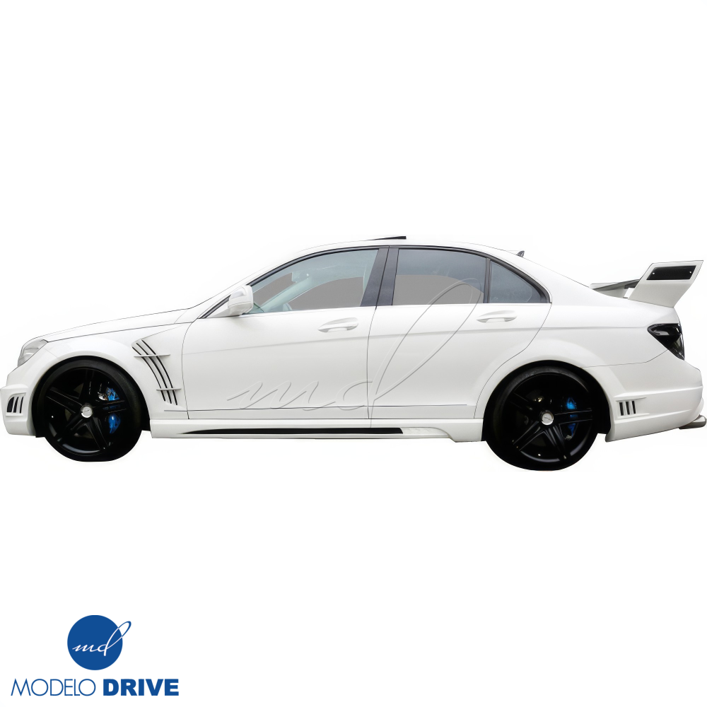 All kind of Exterior/Side Skirts for Mercedes-Benz C300 2008 - 