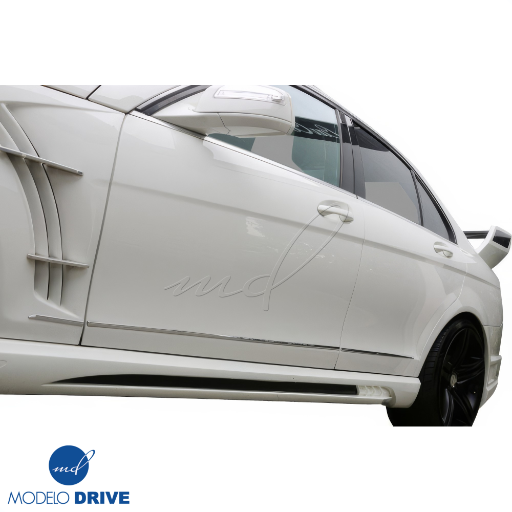 All kind of Exterior/Side Skirts for Mercedes-Benz C300 2008 - 