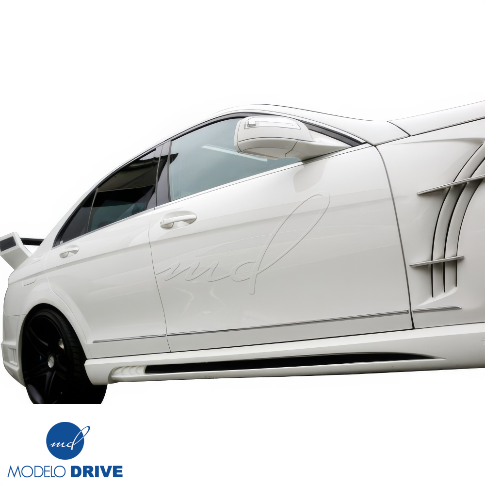 All kind of Exterior/Side Skirts for Mercedes-Benz C300 2008 - 