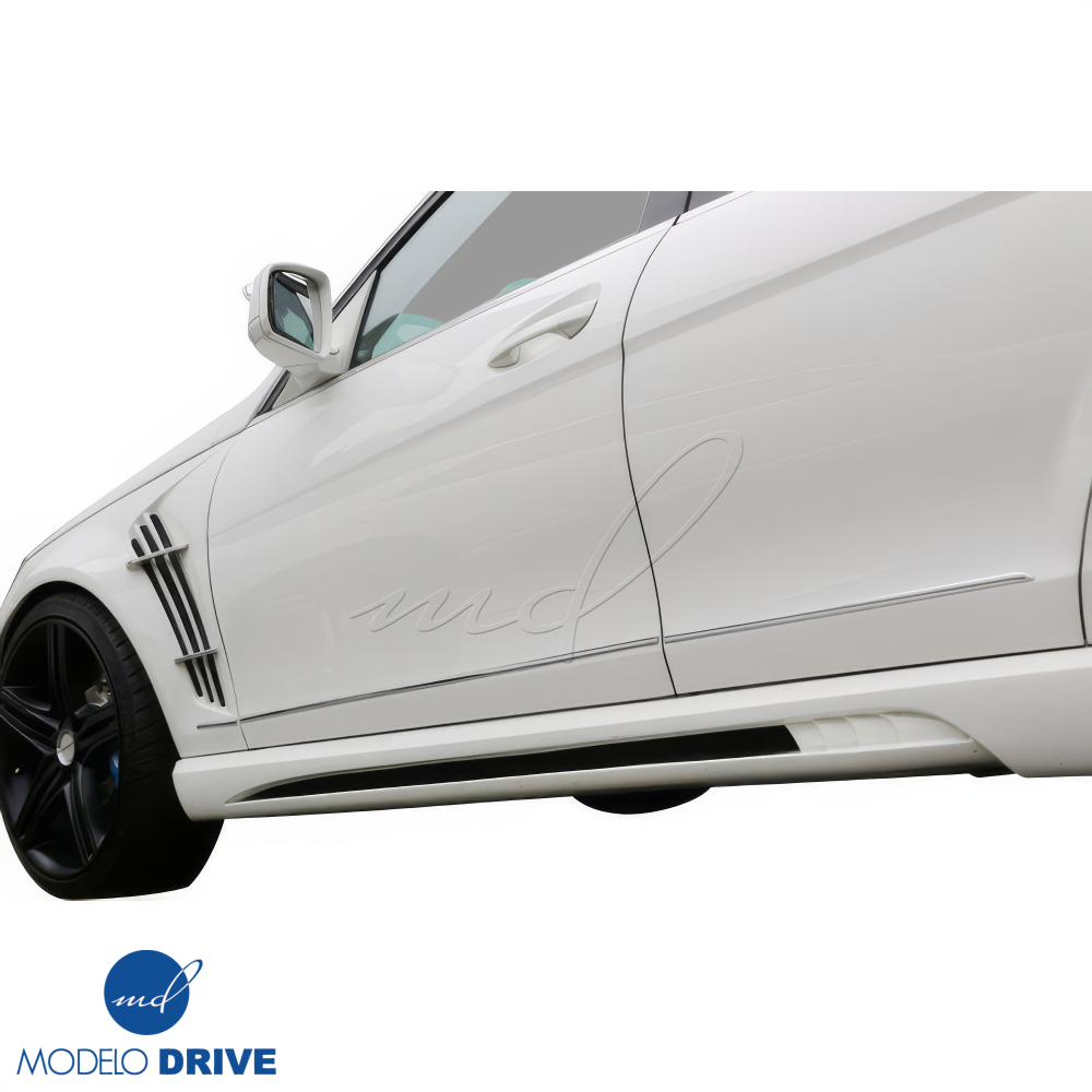 All kind of Exterior/Side Skirts for Mercedes-Benz C300 2008 - 