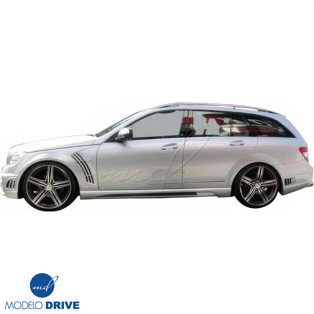 All kind of Exterior/Side Skirts for Mercedes-Benz C300 2008 - 