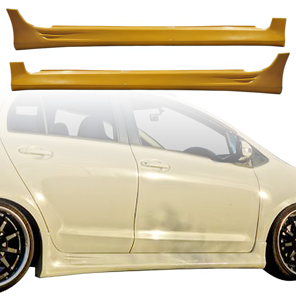 All kind of Exterior/Side Skirts for Toyota Yaris 2007 - 