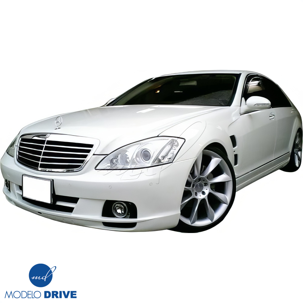 All kind of Exterior/Front Bumpers or Lips for Mercedes-Benz S-Class 2007 - 