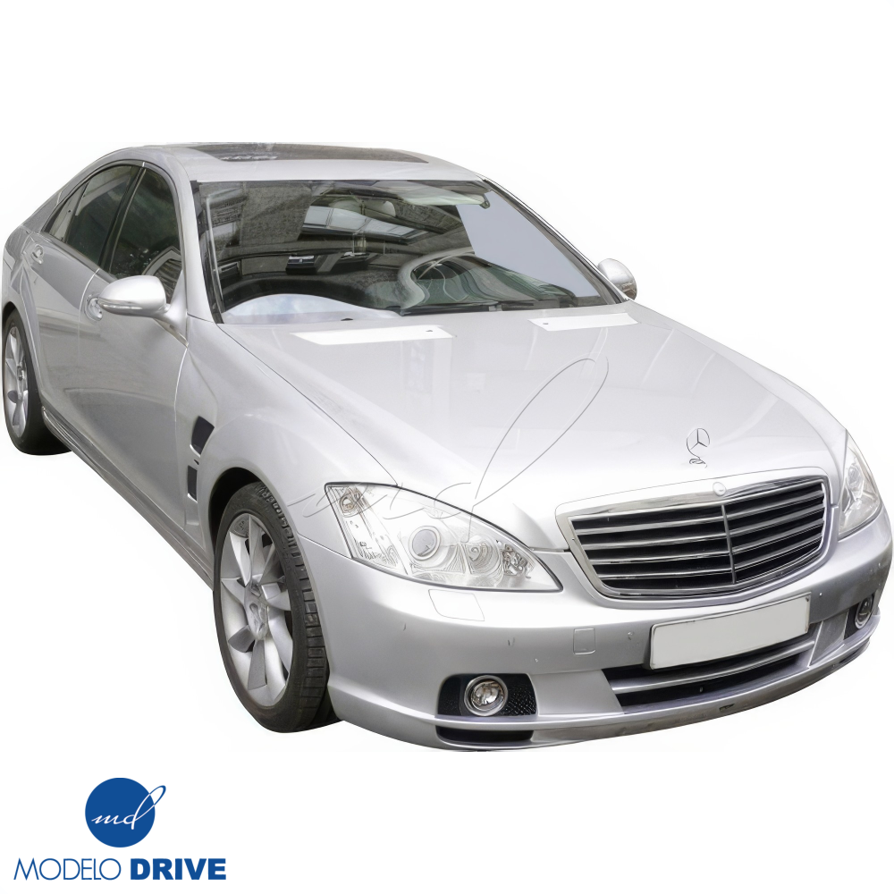 All kind of Exterior/Front Bumpers or Lips for Mercedes-Benz S-Class 2007 - 