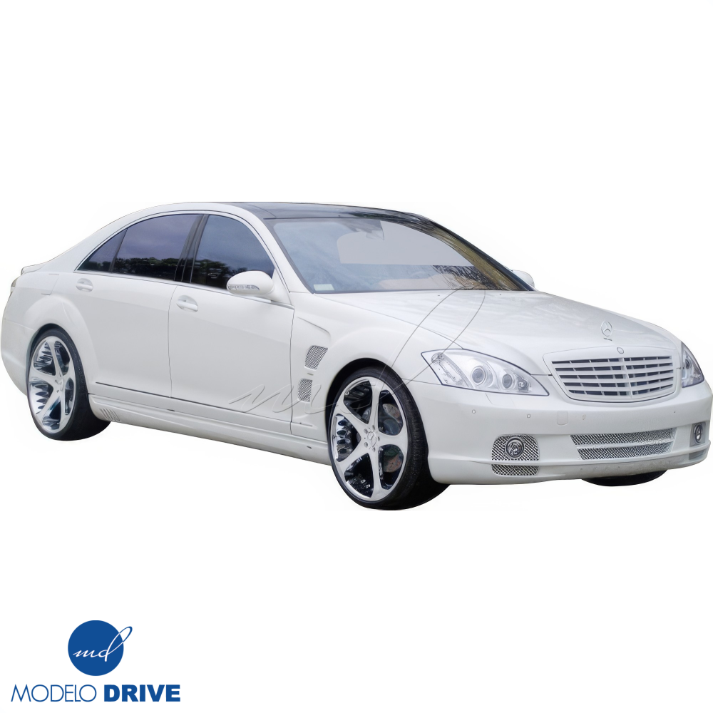 All kind of Exterior/Side Skirts for Mercedes-Benz S-Class 2007 - 