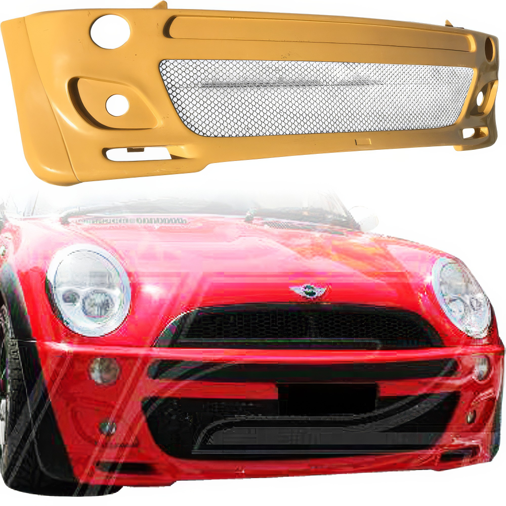 All kind of Exterior/Front Bumpers or Lips for Mini Cooper 2002 - 