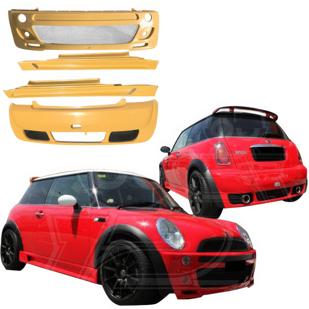 All kind of Exterior/Complete Body Kits for Mini Cooper 2002 - 